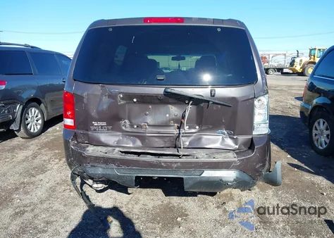 2014 Honda Pilot Ex-L from USA, damaged, VIN 5FNYF4H69EB028292